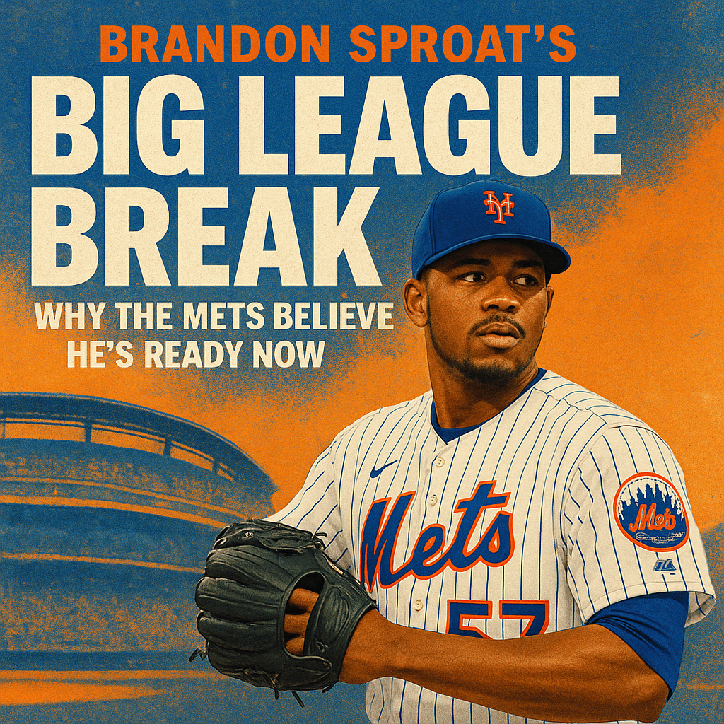 Brandon Sproat’s Big League Break Why the Mets Believe He’s Ready Now