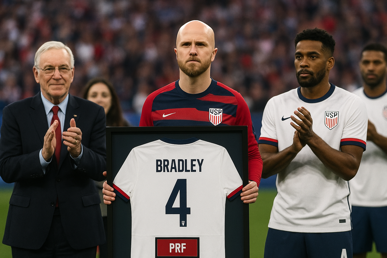 Michael Bradley Honored Ahead of USMNT Friendly A Celebration Of Leadership, Longevity And Legacy