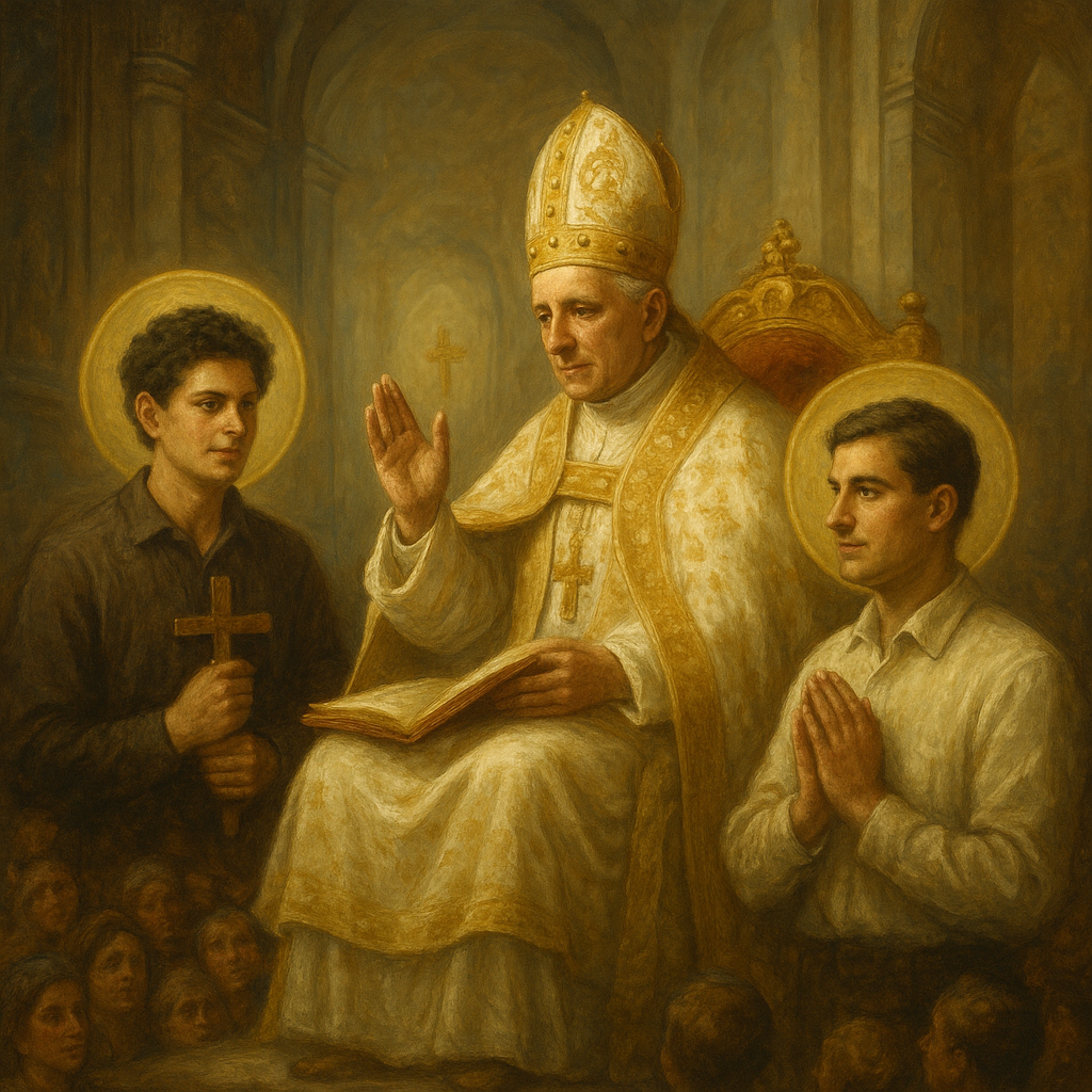 Pope Leo XIV Canonizes Carlo Acutis and Pier Giorgio Frassati A Landmark Moment For The Church And A New Generation Of Saints