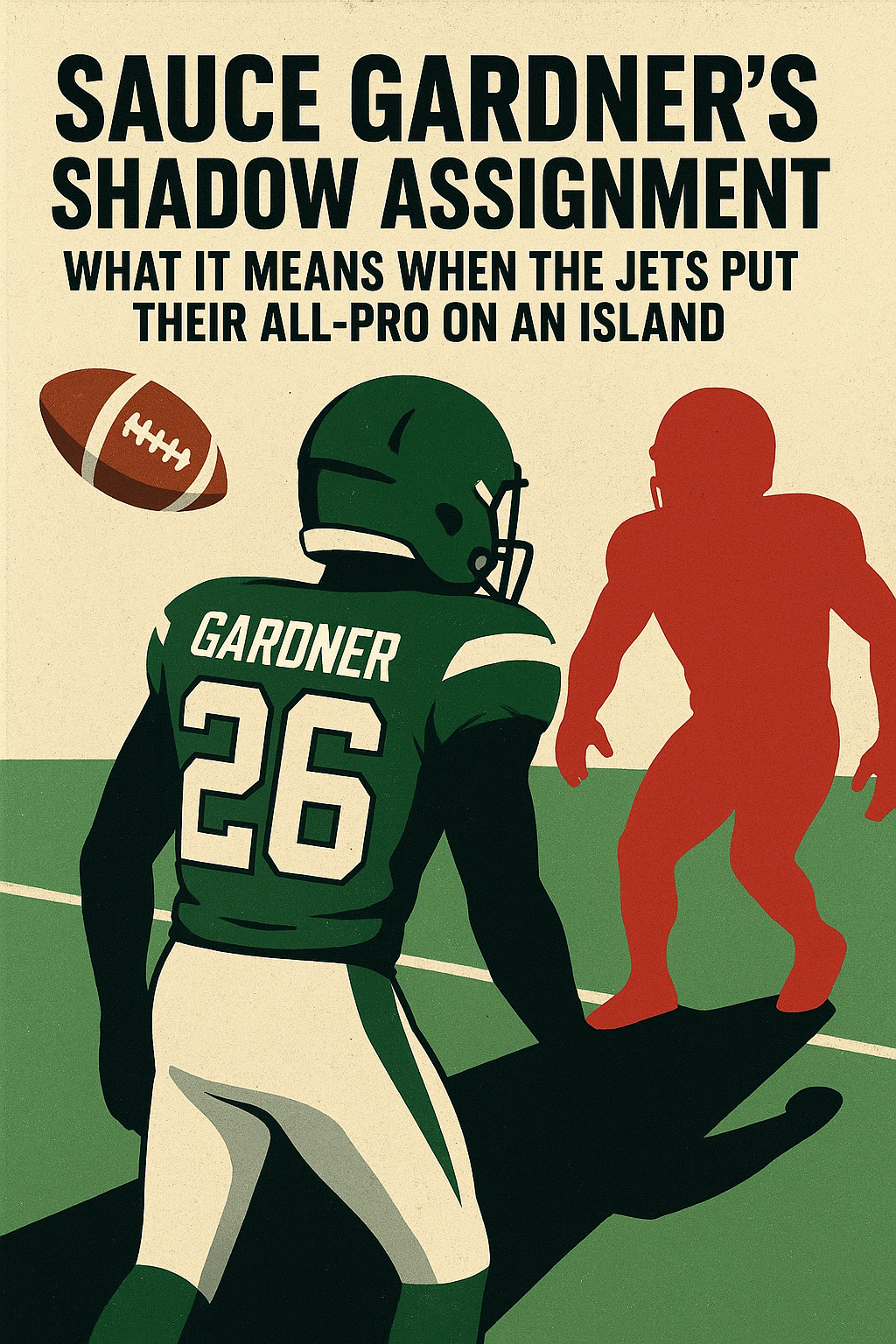 Sauce Gardner’s Shadow Assignment What It Means When the Jets Put Their All-Pro on an Island
